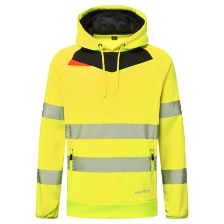 DX483 Hi-Vis kapucnis pulóver