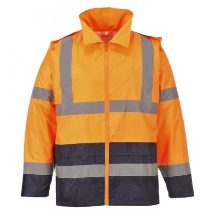 H443 Hi-Vis klasszikus kontrasztos esődzseki