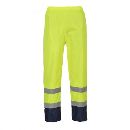 H444 Hi-Vis klasszikus kontrasztos esőnadrág