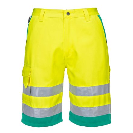 L043 - Hi-Vis könnyű poli-pamut rövidnadrág