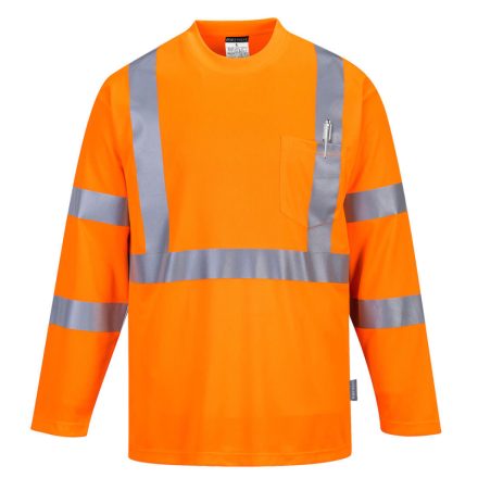 S191 Hi-Vis Pocket hosszú ujjú póló