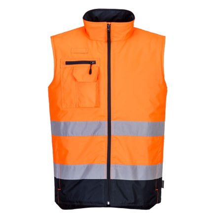 S267 Hi-Vis kéttónusú mellény