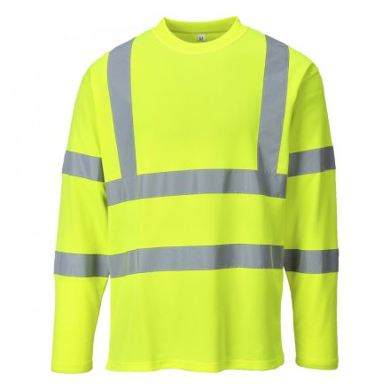 S278 Portwest Hi-Vis hosszú ujjú pólóing